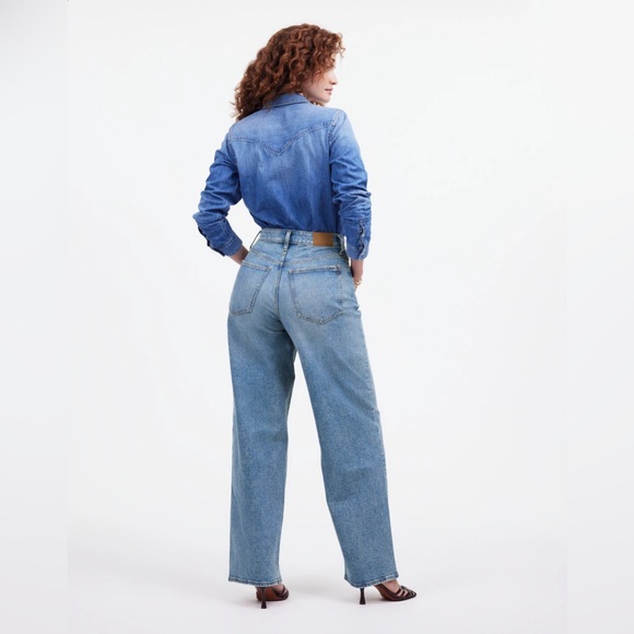 Madewell The Tall Curvy Perfect Vintage Wide-Leg Jean - Picture 3 of 10